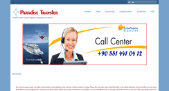 Desktop Screenshot of paradisetransfer.com